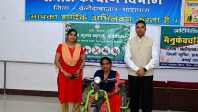 अब अपनी राह खुद तय कर सकेंगी रोशनी, मोटराइज्ड ट्राइसाइकिल से मिली बड़ी राहत